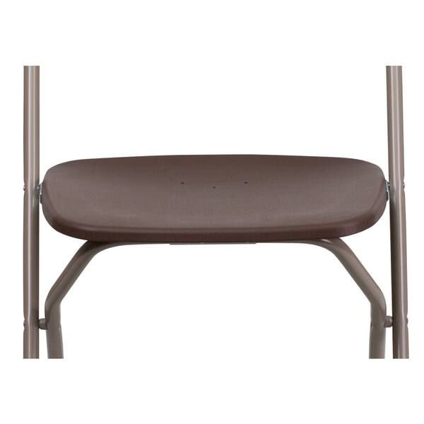Shop Wisteria Brown Folding Chairs With Draining Holes Overstock 10364156