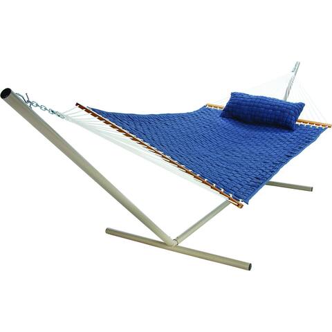 Blue Large Soft Weave Hammock