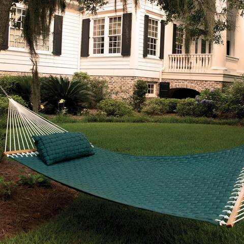 Green Large Soft Weave Hammock