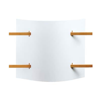 Justice Design Domus 1-light Wall Sconce, Translucent Shade