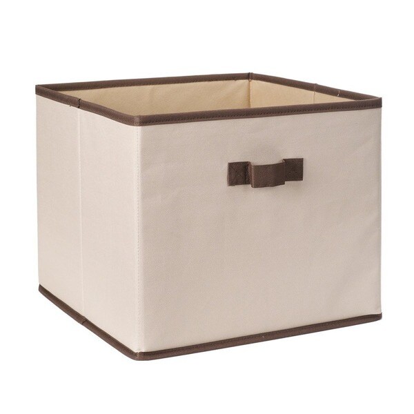 Shop StorageManiac Large Foldable Polyester Canvas Storage Bin with