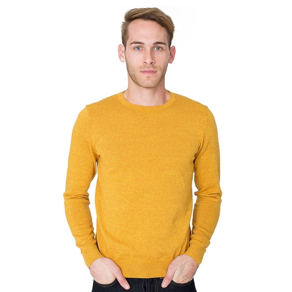 Shop American Apparel Men's Basic Crew Neck Sweater - Free Shipping On ...