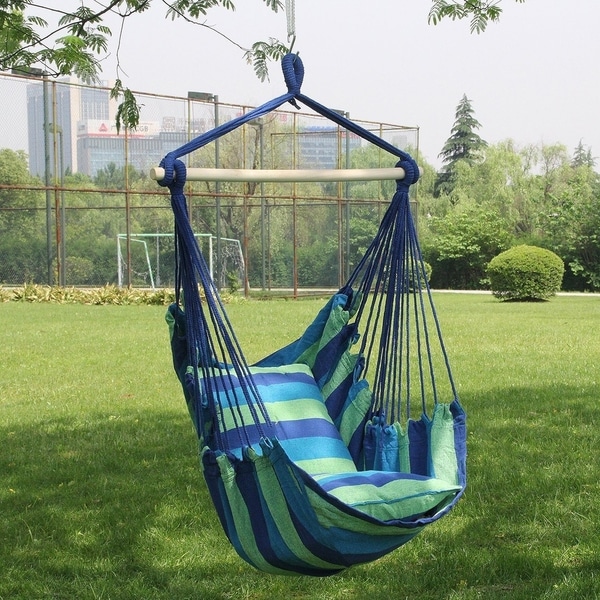 hanging rope chair swing