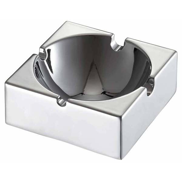 Visol Appeal Square Stainless Steel Cigarette Ashtray