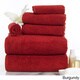preview thumbnail 7 of 24, 6PC Towel Set - Cotton Bathroom Accessories with 2 Bath Towels, 2 Hand Towels, and 2 Washcloths by Windsor Home