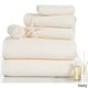 preview thumbnail 5 of 24, 6PC Towel Set - Cotton Bathroom Accessories with 2 Bath Towels, 2 Hand Towels, and 2 Washcloths by Windsor Home