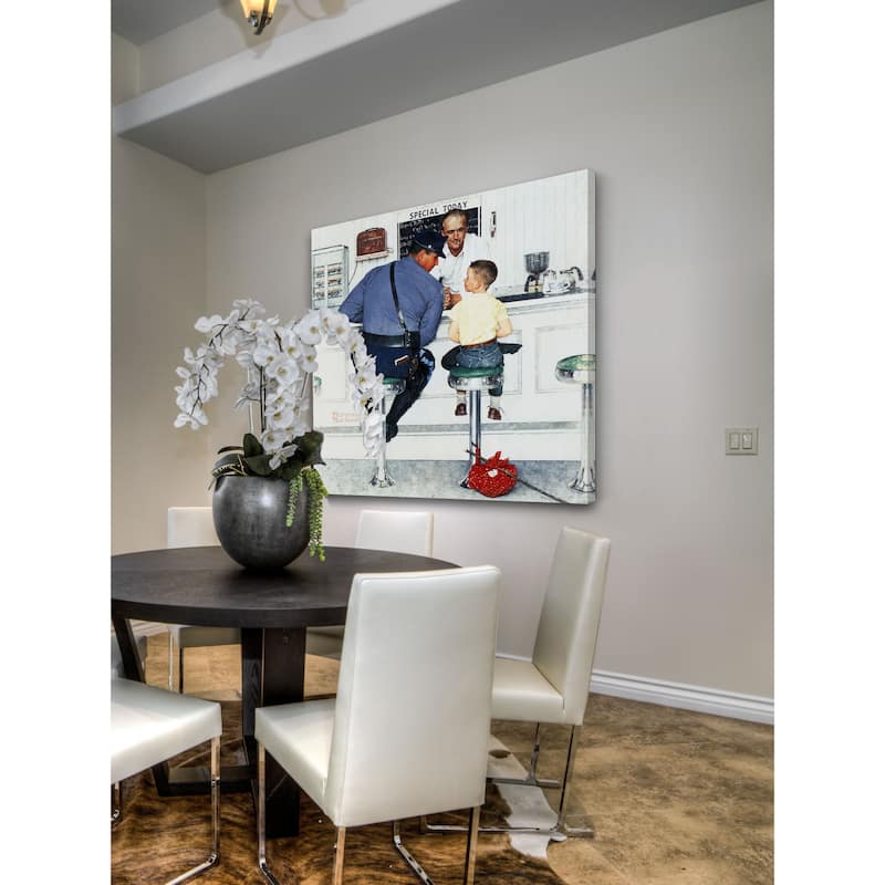 Marmont Hill - "Runaway" by Norman Rockwell Painting Print on Canvas