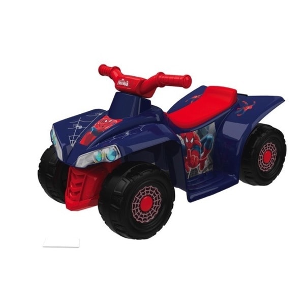 spiderman 12v quad bike