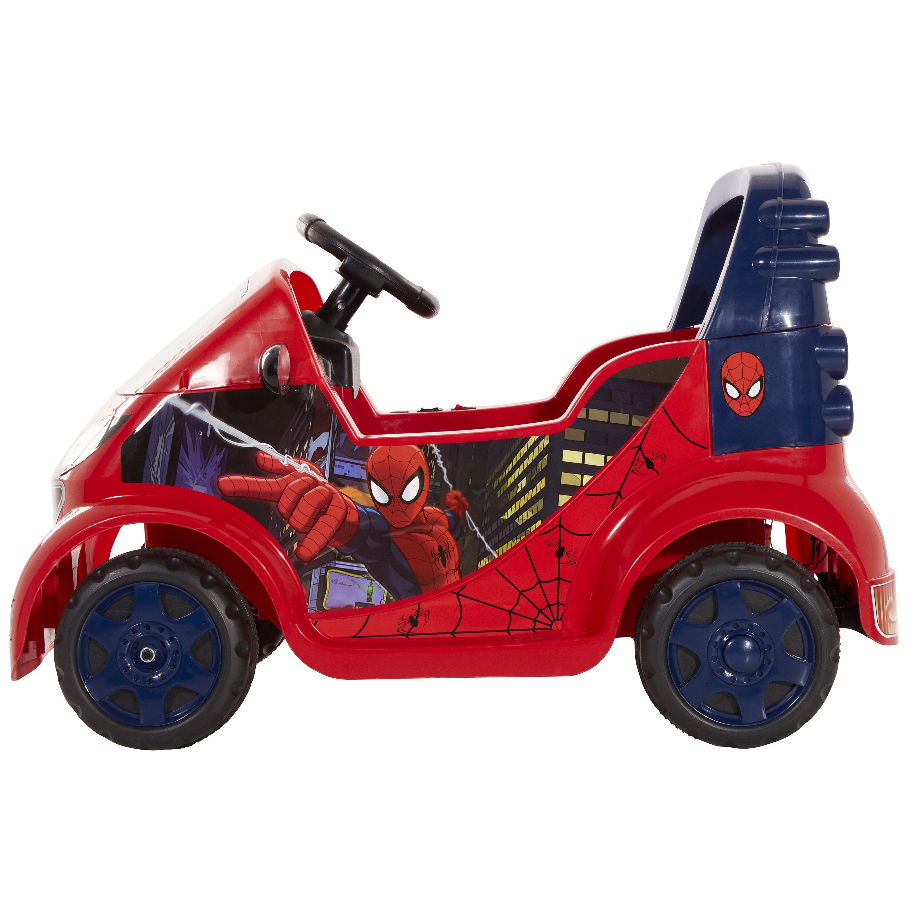 spider man 6v car