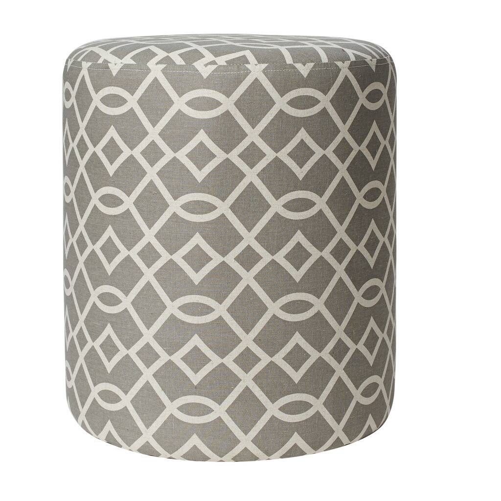 Jennifer Taylor Tracy Round Ottoman