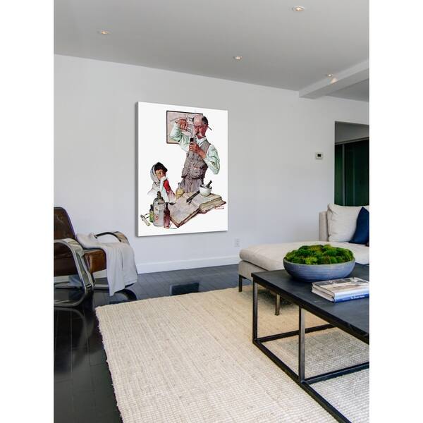 Marmont Hill Handmade Pharmacist Painting Print On Marmont Hill Handmade Pharmacist Painting Print On