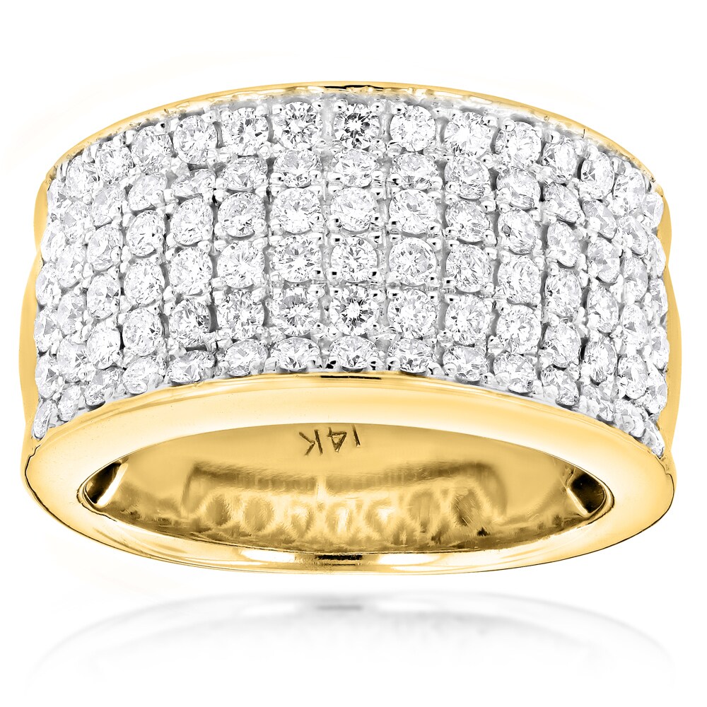 womens diamond wedding bands thick