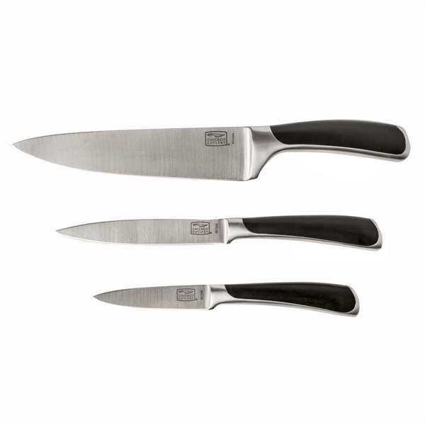 Shop Chicago Cutlery West Town 3piece Knife Set Free Shipping On
