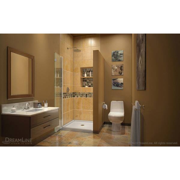 Shop Dreamline Aqua Fold 33 1 2 In W X 72 In H Frameless Bi Fold