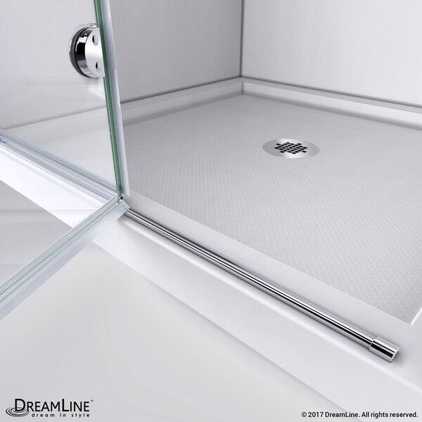 Shop Dreamline Aqua Fold 33 1 2 In W X 72 In H Frameless Bi Fold
