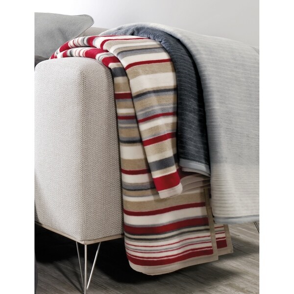 IBENA Messina Stripes Galore Oversized throw