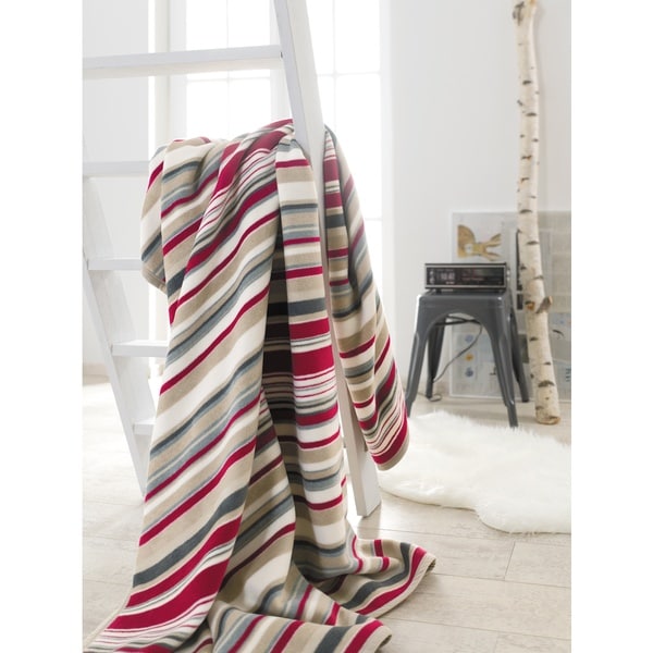 IBENA Messina Stripes Galore Oversized throw
