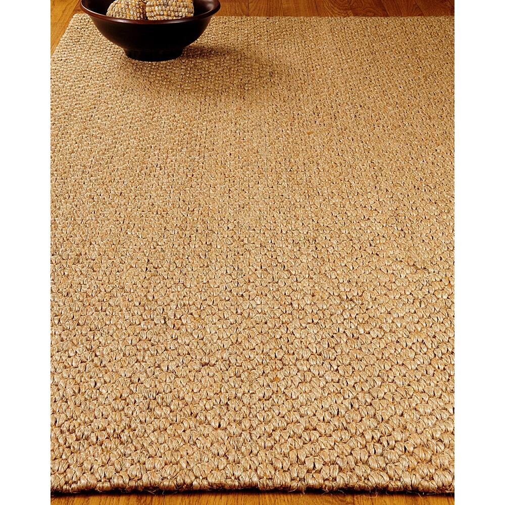 Hand-crafted Stateroom Sisal Beige Rug (4'x6') - 4' x 6'