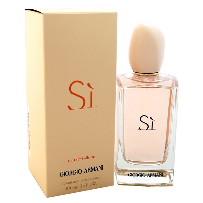 giorgio armani si perfume 3.4 oz