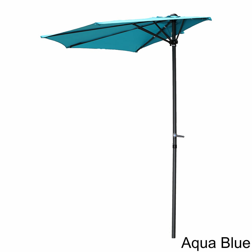 jeco 9 aluminum market patio umbrella with crank in brown Tilt Crank, Fabric/Bronze Pole, Brown, 9' : Patio, Lawn & Garden Tasheba 9 ft. Classic Color:Gray/Black Swirl 1 br Opening Mechanism PRODEAL30