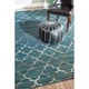 preview thumbnail 14 of 17, Nuloom Modern Viscose Trellis Fancy Area Rug