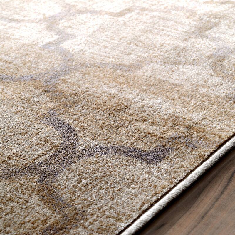 Nuloom Modern Viscose Trellis Fancy Area Rug