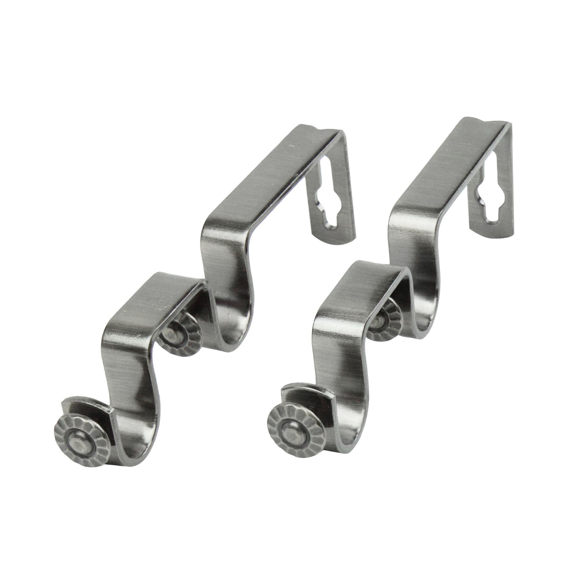 InStyleDesign Pair of Double Brackets for 3/4 inch Rod - n/a