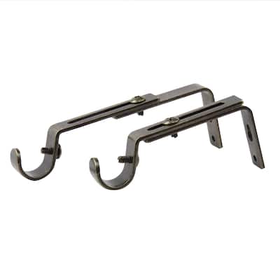 InStyleDesign Pair of Adjustable Brackets for 3/4 inch Rod - n/a