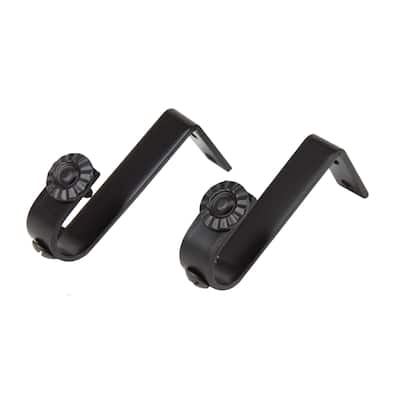 InStyleDesign Pair of Ceiling Brackets for 3/4 inch Rod - n/a