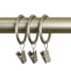 preview thumbnail 2 of 4, InStyleDesign 10 Curtain Clip Rings 1-3/8 inch Light Gold