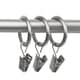 preview thumbnail 2 of 3, InStyleDesign 10 Curtain Rings 1 inch - n/a Nickel Finish/Satin/Silver Finish - satin nickel