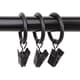 preview thumbnail 3 of 3, InStyleDesign 10 Curtain Rings 1 inch - n/a Brown Finish - Cocoa