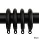 preview thumbnail 3 of 2, InStyleDesign 10 Decorative Curtain Eyelet Rings 1-3/4 inch - n/a Black Finish - Black