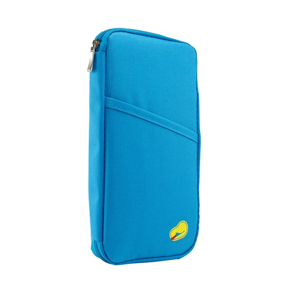 Multi-Function Travel Passport Holder Credit Id Card Stash Organizer Case Bag D