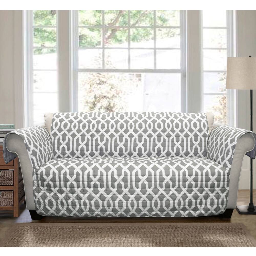 Lush Decor Edward Sofa Furniture Protector/Slipcover
