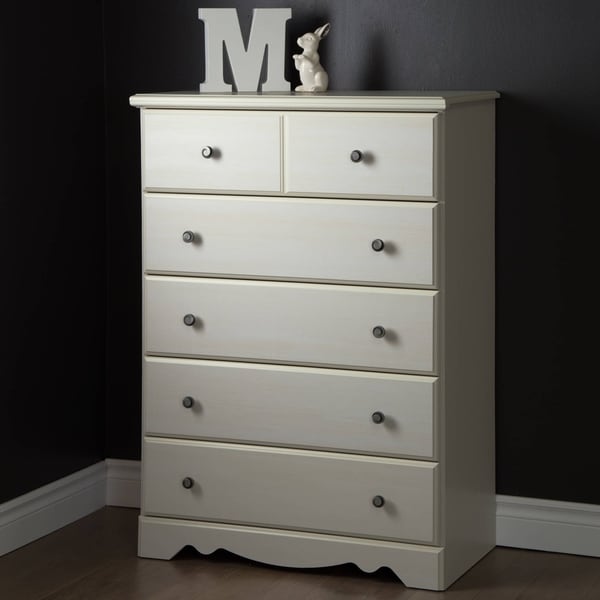 South Shore Country Poetry 5-Drawer Chest