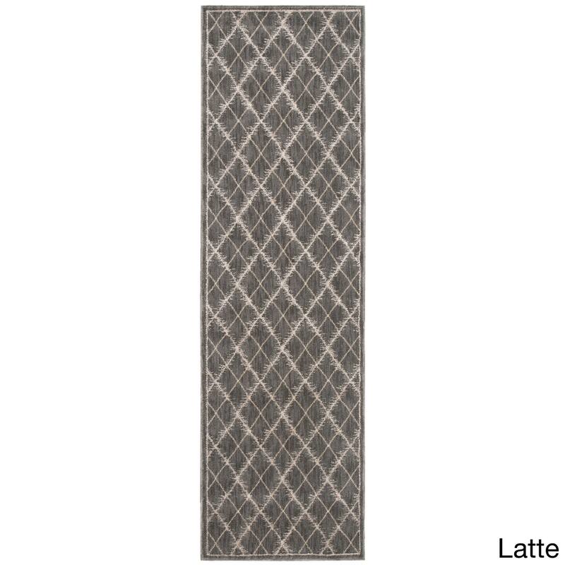 Nourison Tranquility Area Rug - 2'2" x 7'6" Runner - Black - Runner/Rectangle