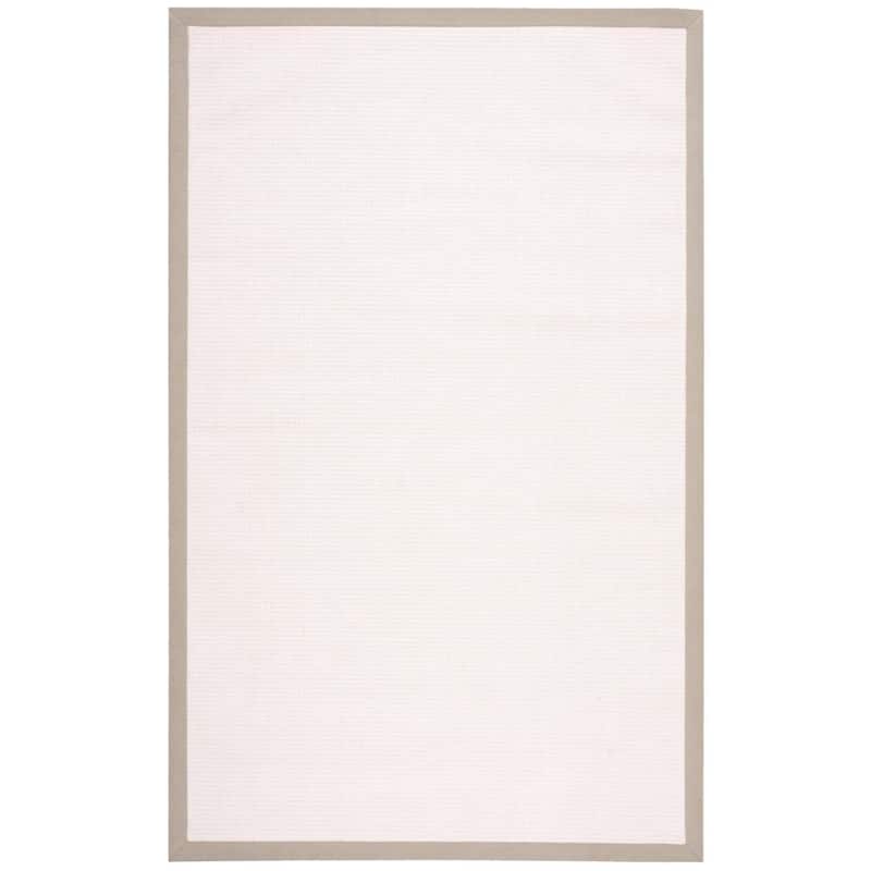 Nourison Sisalsoft Area Rug - 5' x 8' - White - Rectangle