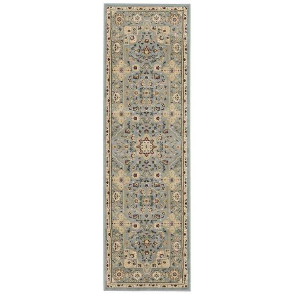 slide 2 of 20, Antiquities Stately Empire Area Rug 2'2" x 7'6" Runner - Blue - Rectangle
