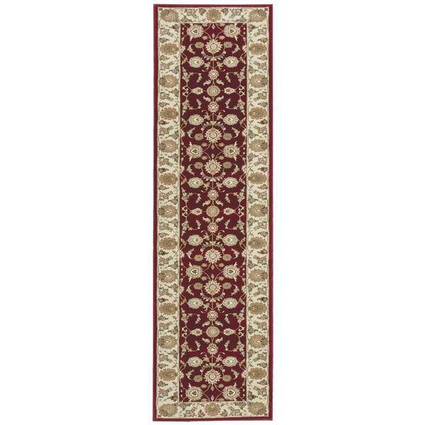 slide 2 of 14, Villa Retreat Americana Wash Estate Area Rug Red - 2'2" x 7'6" Runner - Rectangle