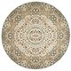 preview thumbnail 26 of 24, Antiquities Area Rug 5'3" Round - Ivory - Round