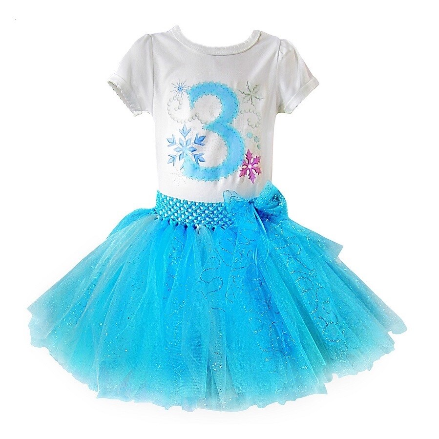 frozen birthday tutu