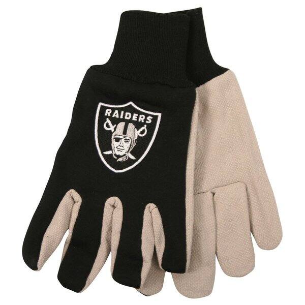 Shop Oakland Raiders NFL Utility Gloves (Pair) Football Team Logo Work