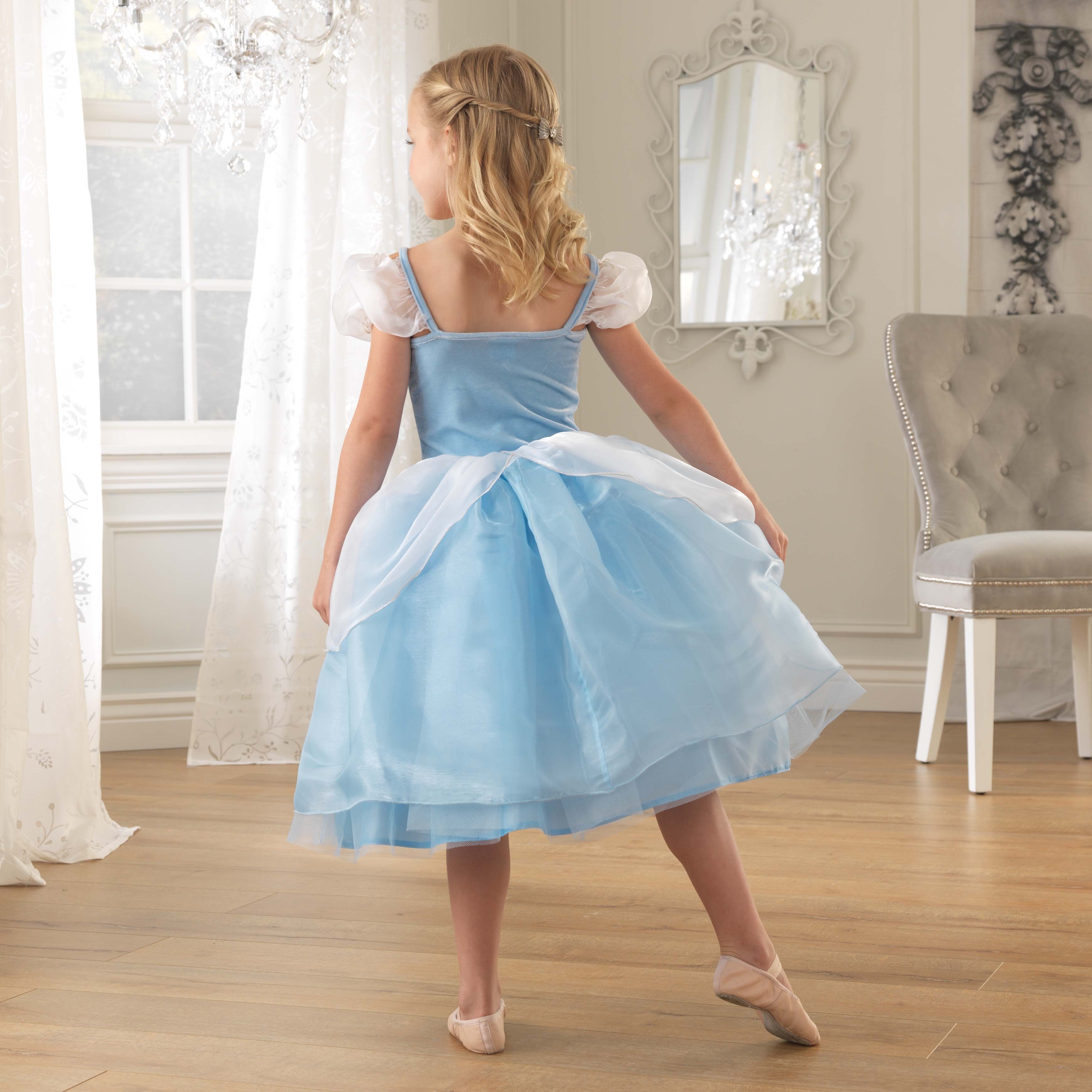 kidkraft princess dress up KidKraft Blue Rose Princess Dress Up Costume - Bed Bath & Beyond