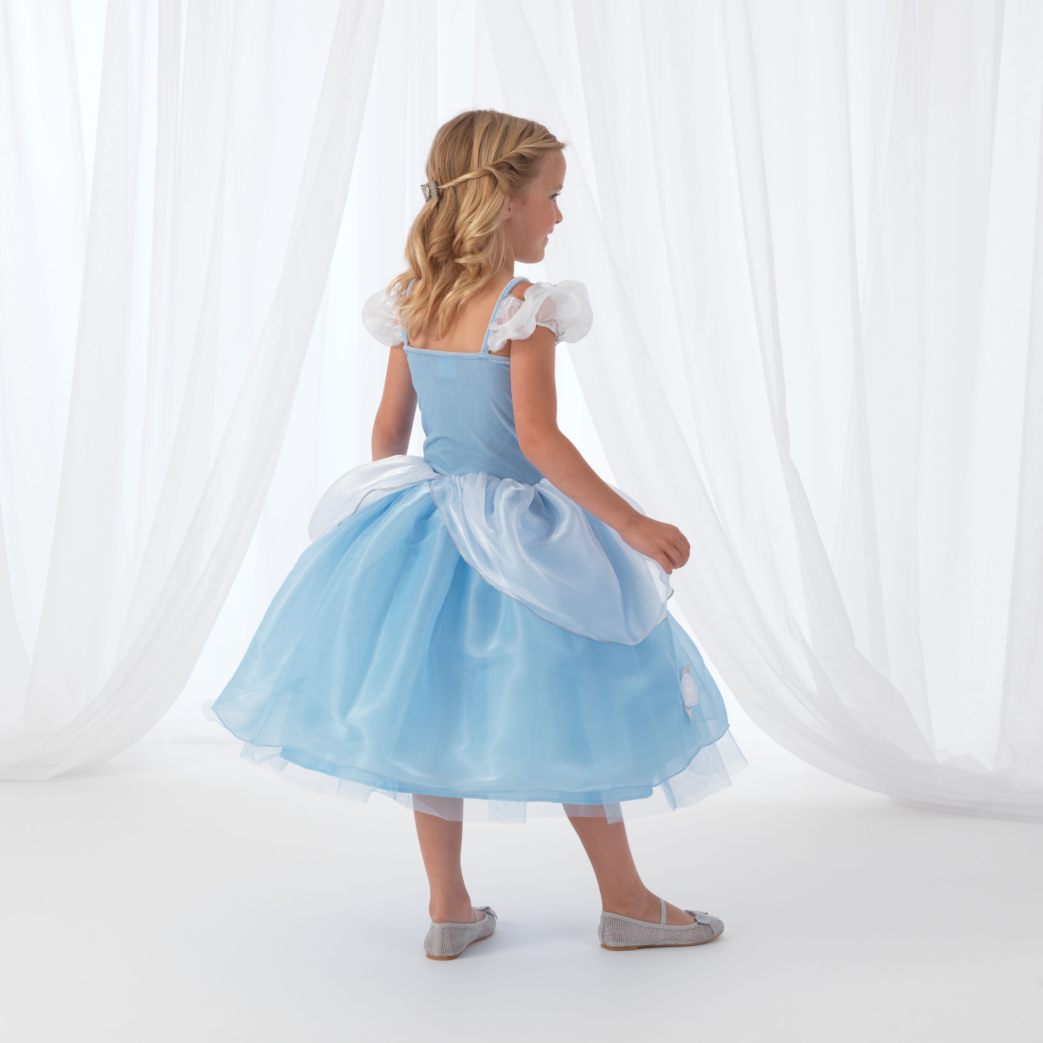 kidkraft princess dress KidKraft Blue Rose Princess Dress Up Costume - Bed Bath & Beyond