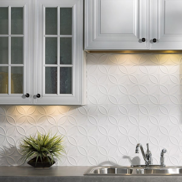 Back splash panels osbdata.com White wave backsplash