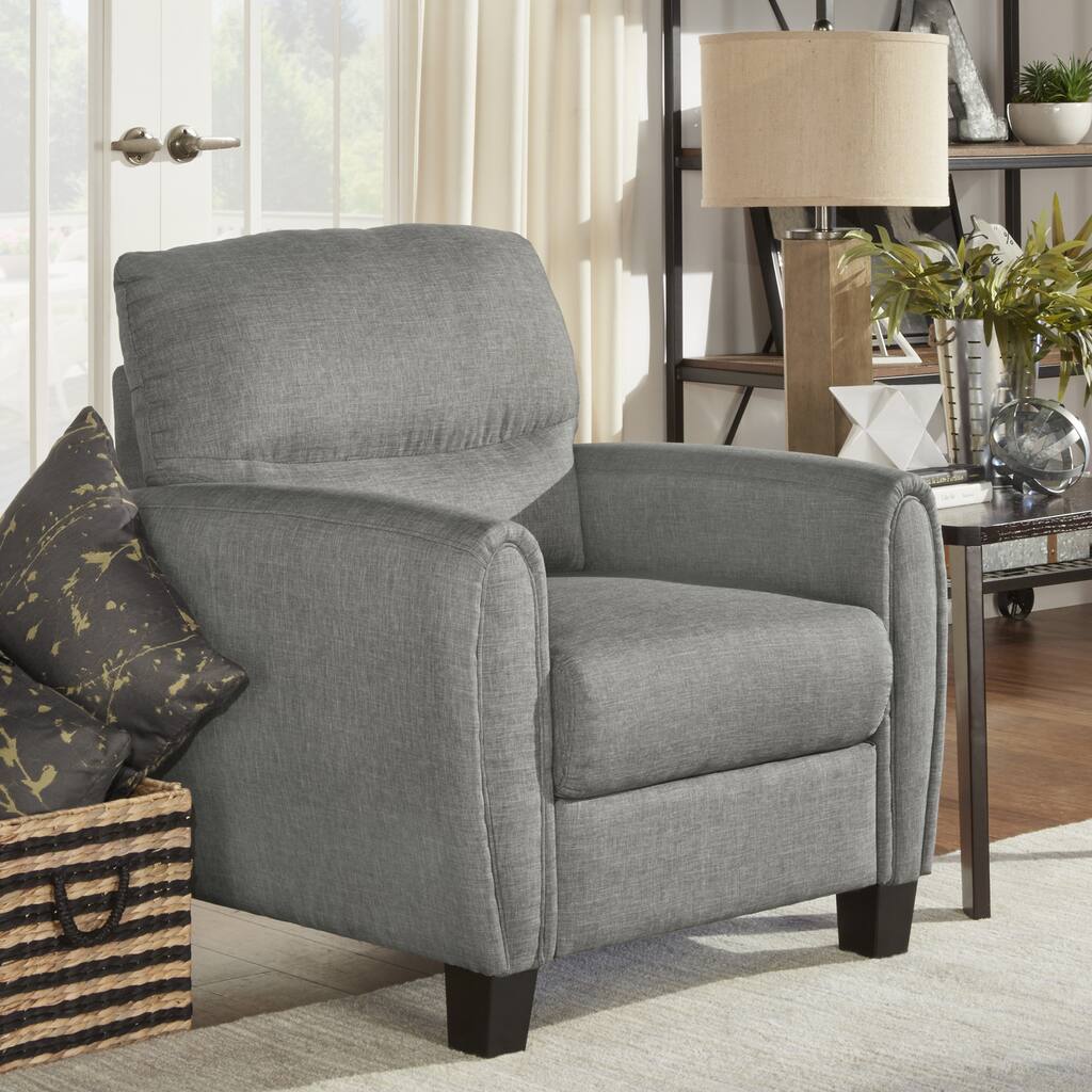 Dillion Urban Ellipse Arm Comfort Upholstered Chair by INSPIRE Q