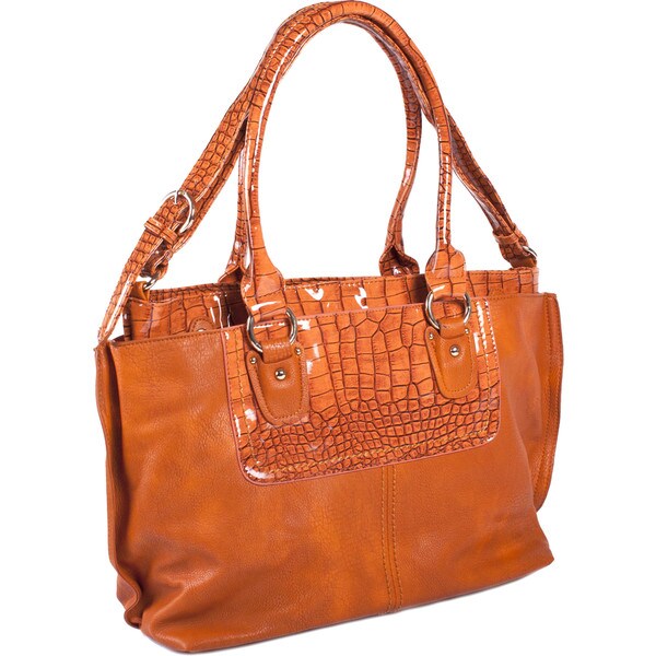 Shop Lithyc 'Adrienne' Satchel Handbag - Free Shipping On Orders Over ...