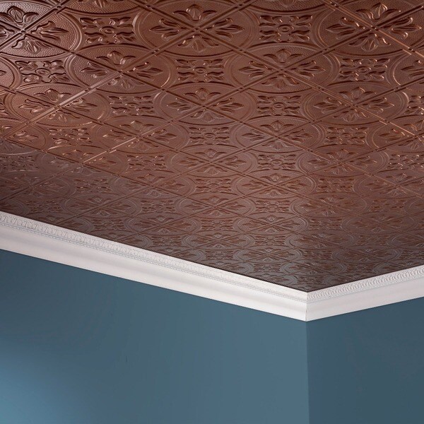 2ft X 2ft Traditional Style 4 Lay In Ceiling Tile Fasade