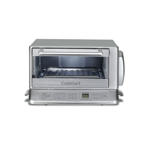 Cuisinart TOB 195 Brushed Chrome Exact Heat Convection Toaster Oven